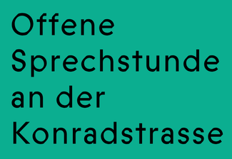 Neue Flyer zur offenen Sprechstunde an der Konradstrasse