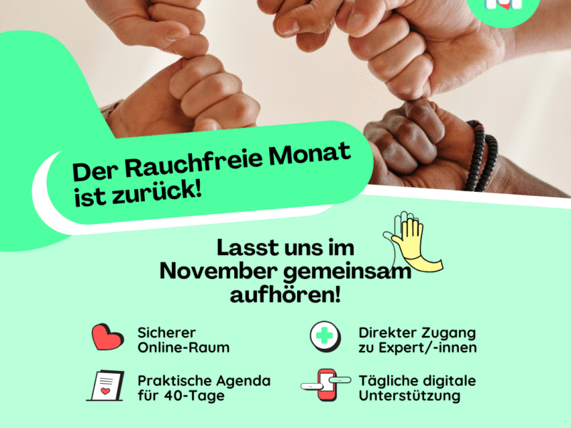 Rauchfreier Monat