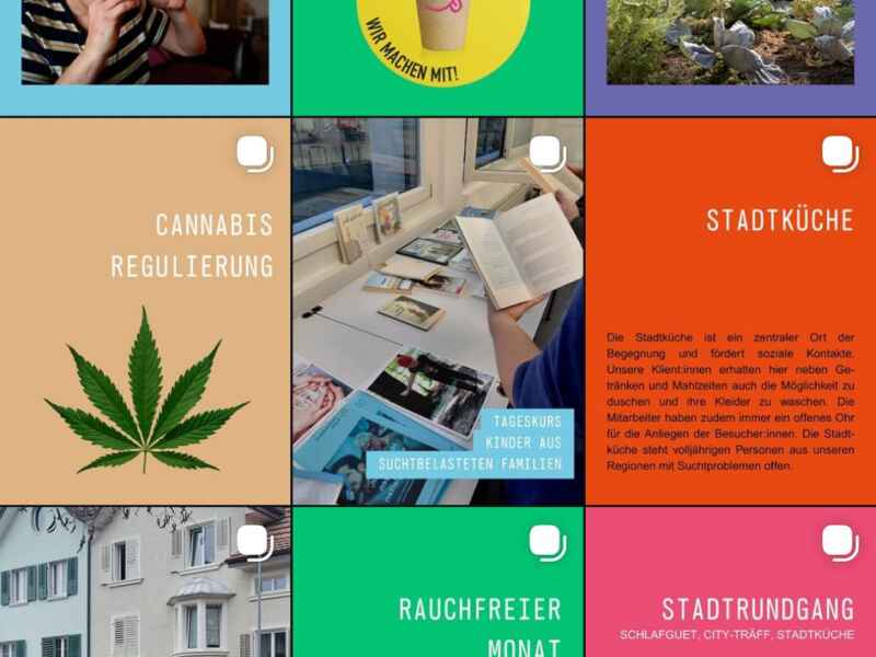 Präsenz auf Social Media